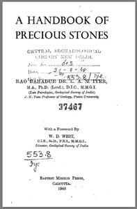 A Handbook of Precious Stones